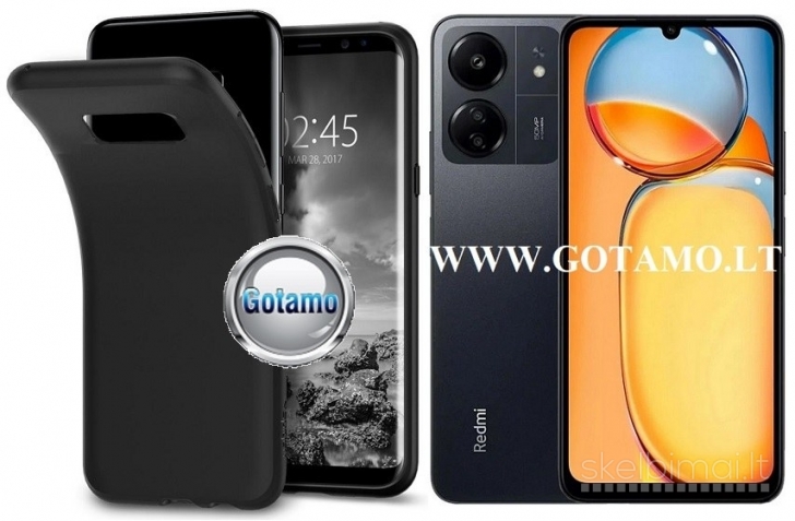 2034 B-matte dėklas Xiaomi Redmi 13C / Poco C65 WWW.G23.LT