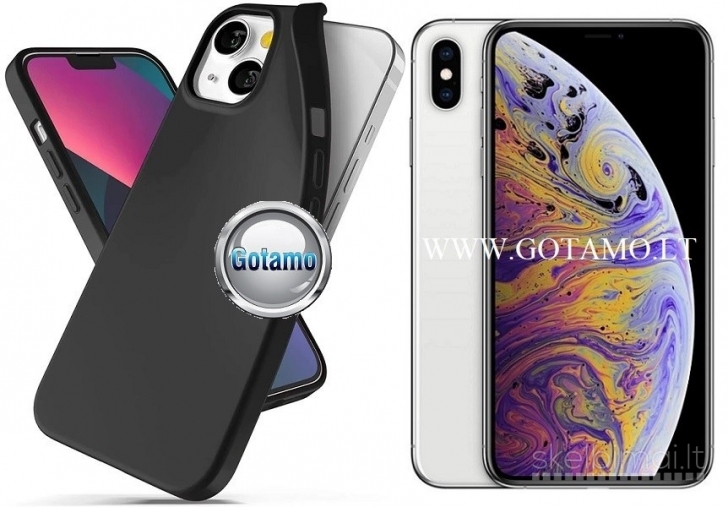 2036 B-matte dėklas Apple iPhone XS Max WWW.G23.LT