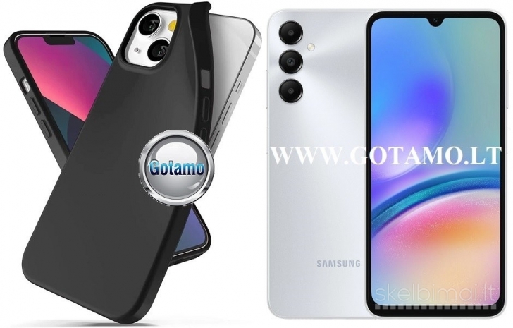 2043 B-matte dėklas Samsung Galaxy A05s WWW.G23.LT