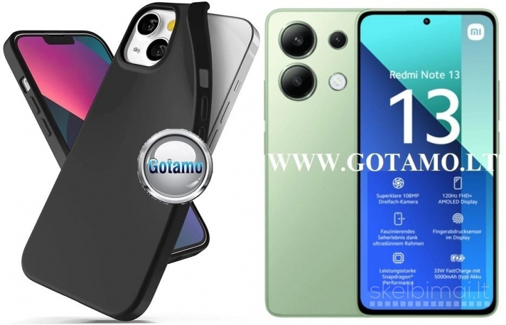2045 B-matte dėklas Xiaomi Redmi Note 13 4G WWW.G23.LT