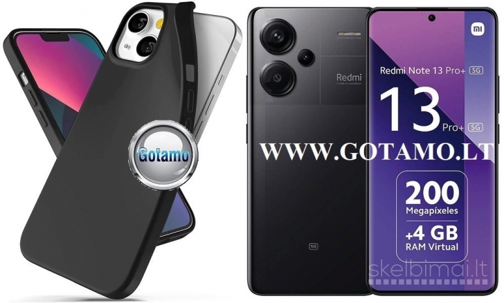 2049 B-matte dėklas Xiaomi Redmi Note 13 Pro Plus WWW.G23.LT