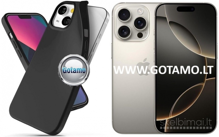 2055 B-matte dėklas Apple iPhone 16 Pro WWW.G23.LT