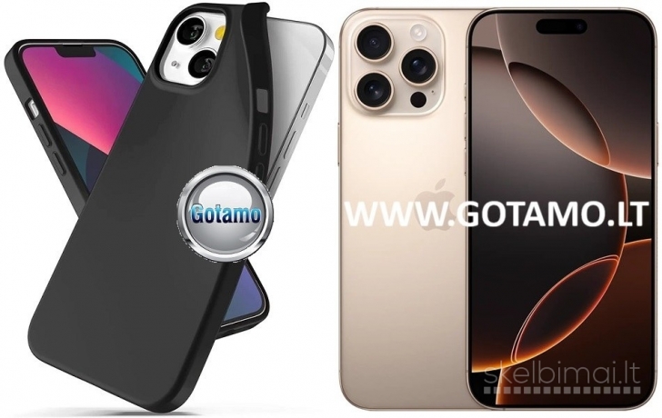 2056 B-matte dėklas Apple iPhone 16 Pro Max WWW.G23.LT