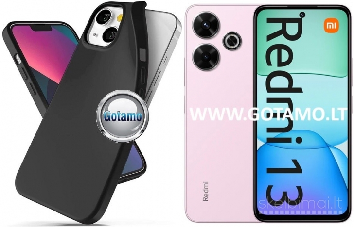 2064 B-matte dėklas Xiaomi Redmi 13 / Redmi 13 5G WWW.G23.LT