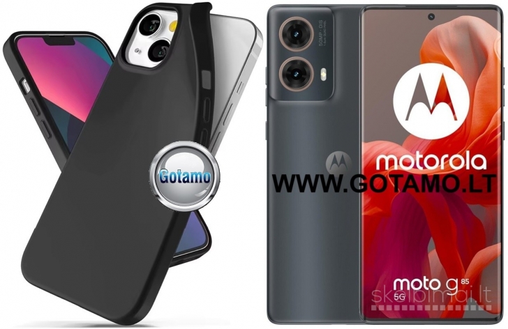 2066 B-matte dėklas Motorola Moto G85 WWW.G23.LT