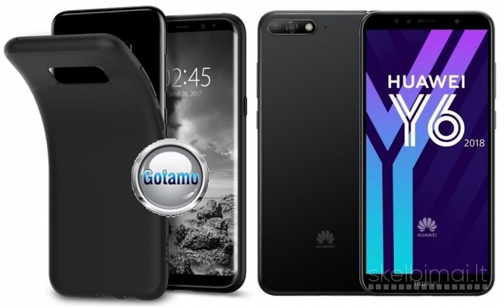 2073 B-matte dėklas Huawei Y6 (2018) / Honor 7A WWW.G23.LT