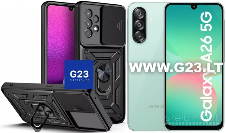 2078 B-Ultra dėklas šarvai Samsung Galaxy A26 WWW.G23.LT