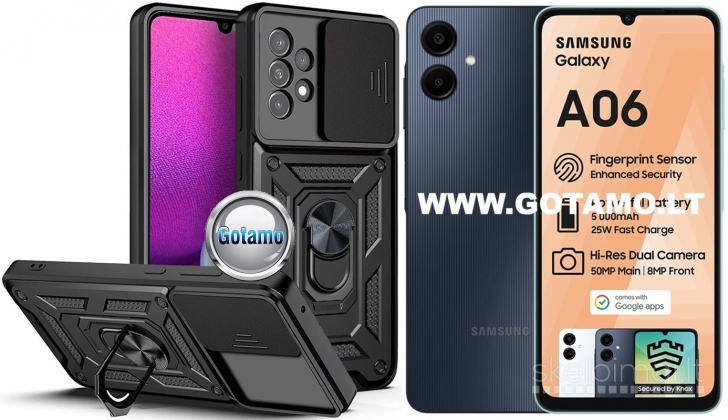 968 B-Ultra dėklas šarvai Samsung Galaxy A06, A06 5G WWW.G23.LT