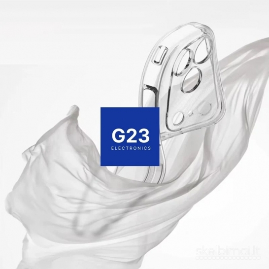 2080 C-Clear Plus nugarėlė Xiaomi Redmi 15 4G, 5G EU WWW.G23.LT