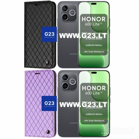 2082 Dalton magnetiniai dėklai knygelės Honor 600 Lite WWW.G23.LT