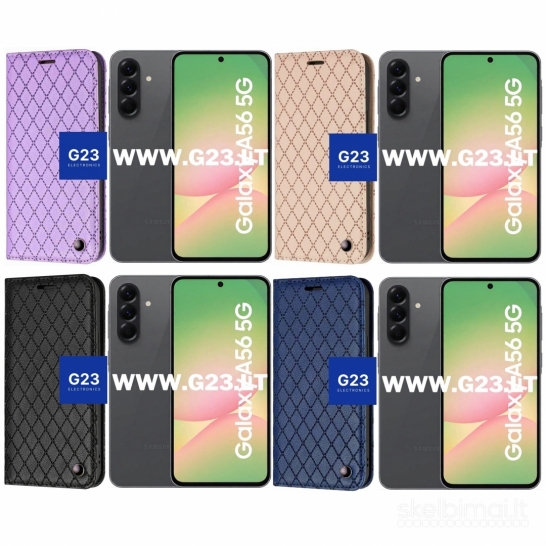 1174 Dalton magnetiniai dėklai knygelės Samsung Galaxy A56 WWW.G23.LT