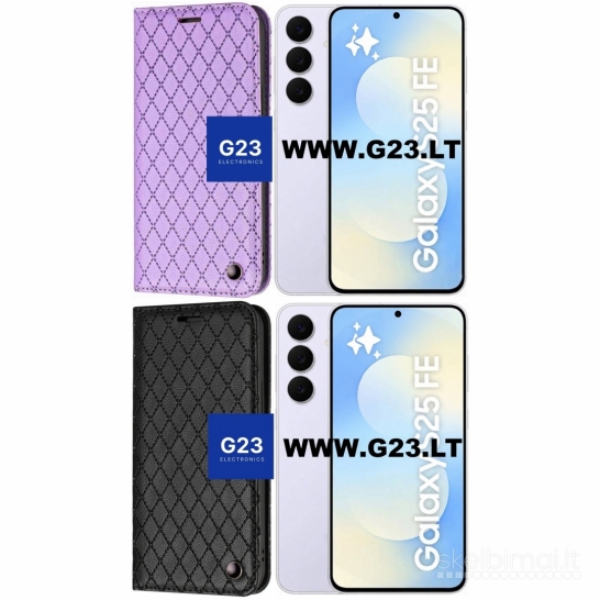 2084 Dalton magnetiniai dėklai Samsung Galaxy S25 FE WWW.G23.LT