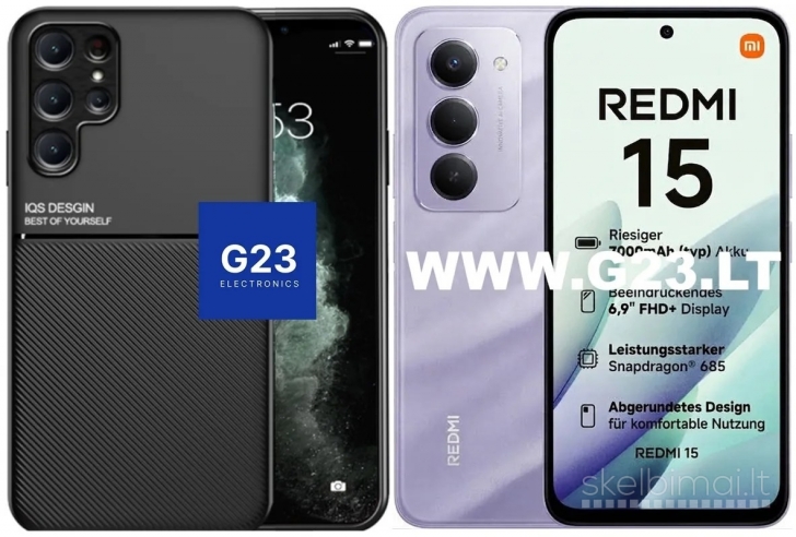 2091 Magnetic Hold dėklas Xiaomi Redmi 15 4G EU 5G EU WWW.G23.LT