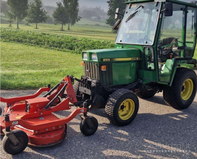 didelių lauko plotų mechanizuotas šlavimas