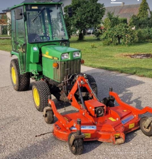 John Deere 855 puikaus stovio labai geros komplektacijos