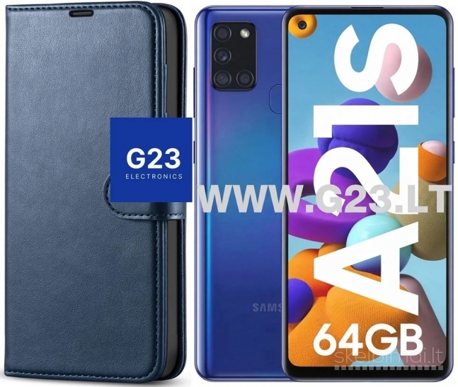 2092 Diary Mate dėklas-knygutė Samsung Galaxy A21s WWW.G23.LT