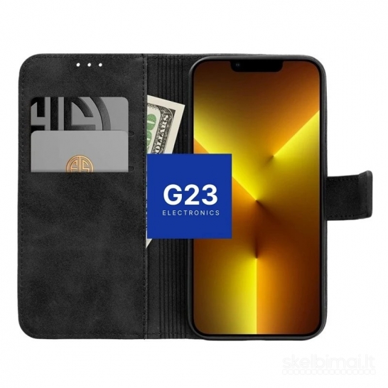 2093 Diary-S veliūrinis dėklas Honor 600, 600 Pro WWW.G23.LT