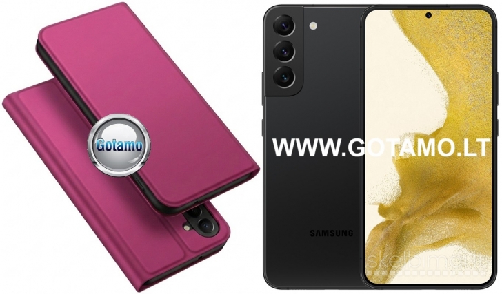 2096 Ducis dėklas-knygutė Samsung Galaxy S22 5G telefonui WWW.G23.LT