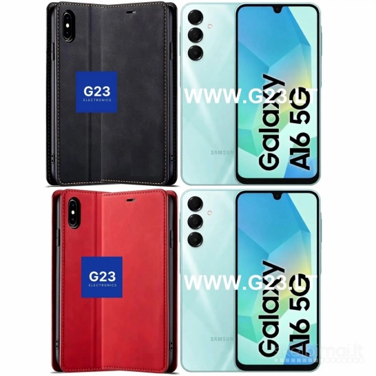 2100 Galant magnetiniai dėklai Samsung Galaxy A16 / A16 5G WWW.G23.LT