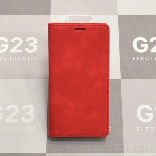 116 Galant magnetinis dėklas Samsung Galaxy A52 raudonas WWW.G23.LT