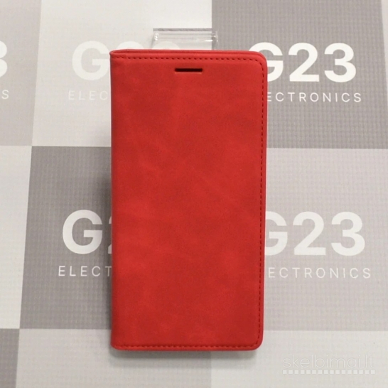 2103 Galant magnetinis dėklas Samsung Galaxy A34 raudonas WWW.G23.LT
