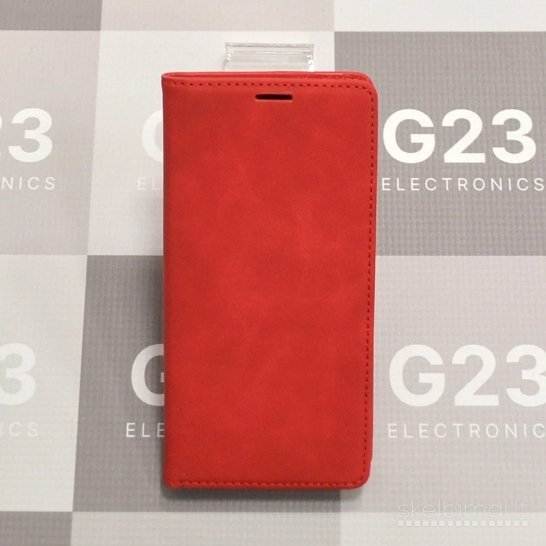 1156 Galant magnetinis dėklas Samsung Galaxy A57 raudonas WWW.G23.LT