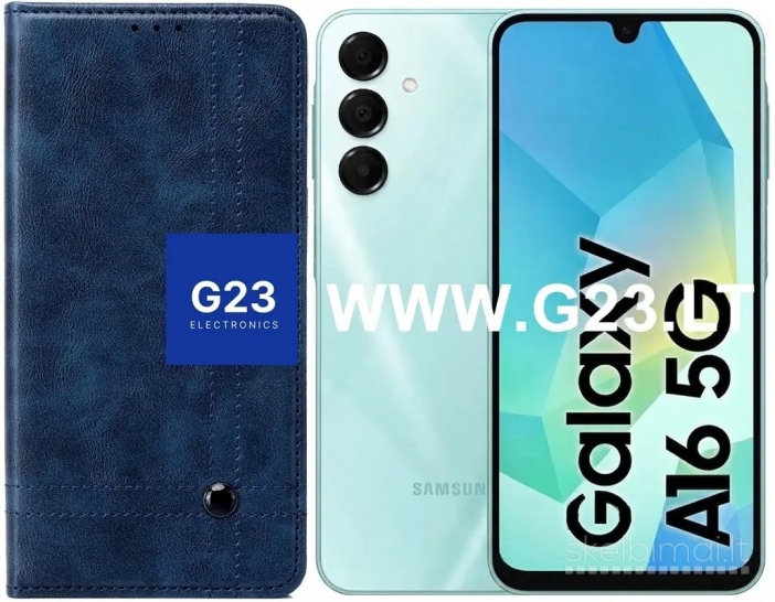 2104 Karachi dėklas knygelė Samsung Galaxy A16, A16 5G WWW.G23.LT