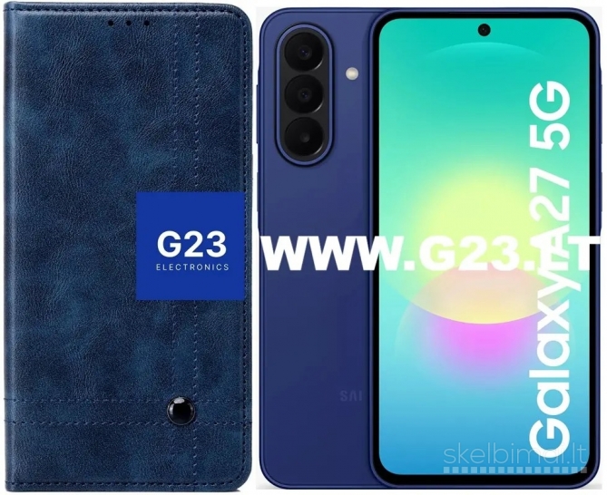 2105 Karachi dėklas knygelė Samsung Galaxy A27 WWW.G23.LT