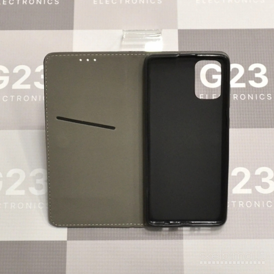 2109 Re-Cap magnetinis dėklas Samsung Galaxy A71 juodos spalvos WWW.G23.LT