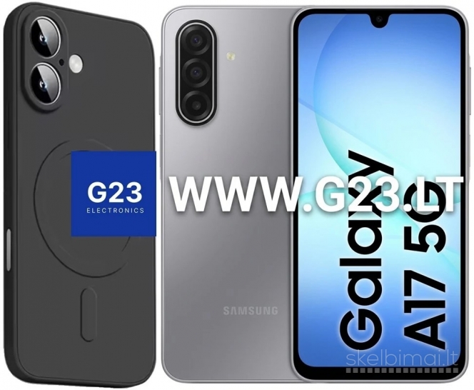 942 MagSafe Matte Plus dėklai nugarėlės Samsung Galaxy A17 telefonui WWW.G23.LT