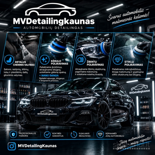 Automobilių švara ir poliravimas