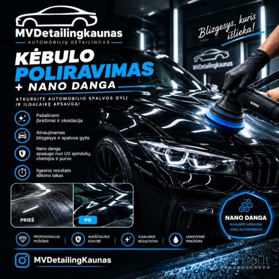 Automobilių švara ir poliravimas