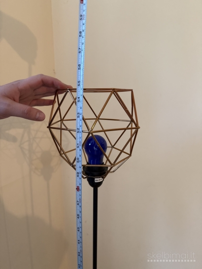Geometriniai pakabinami lubiniai šviestuvai (2 vnt.)