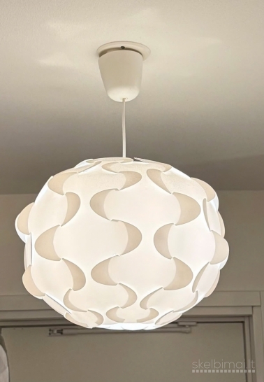 Ikea Fillsta lubinis baltas šviestuvas