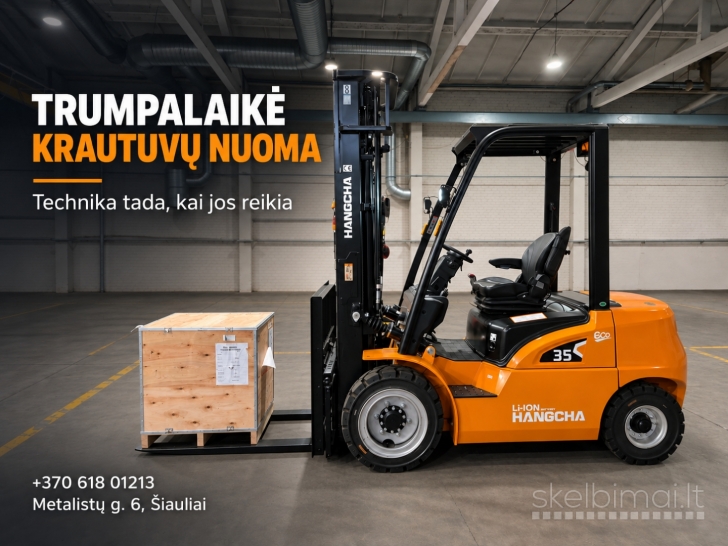 Kariukų nuoma - Ilgalaikė ir trumpalaikė - +370 618 01213