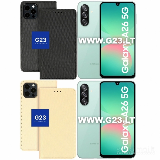 105 Re-Grid dėklai Samsung Galaxy A26 telefonui WWW.G23.LT