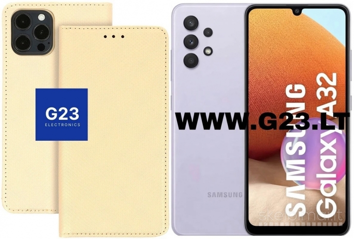 2115 Re-Grid dėklai Samsung Galaxy A32 telefonui WWW.G23.LT