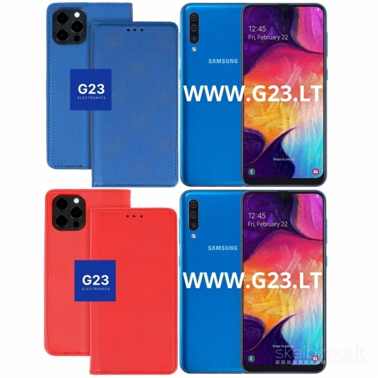 2116 Re-Grid dėklai Samsung Galaxy A50 telefonui WWW.G23.LT
