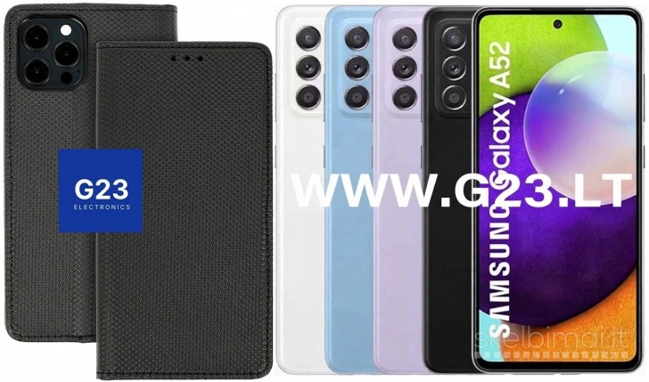 2117 Re-Grid dėklai Samsung Galaxy A52, A52 5G, A52s 5G WWW.G23.LT