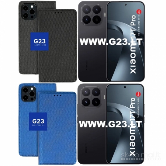 2119 Re-Grid dėklai Xiaomi 17T Pro telefonui WWW.G23.LT