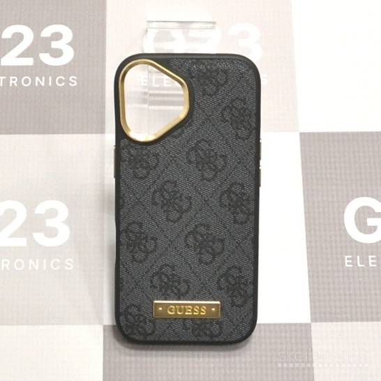 2120 Dėklas nugarėlė GUESS GUHMP17SU4GPRK su MagSafe – Apple iPhone 17