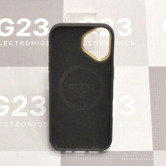 2120 Dėklas nugarėlė GUESS GUHMP17SU4GPRK su MagSafe – Apple iPhone 17