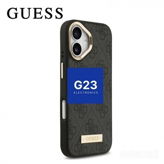 2120 Dėklas nugarėlė GUESS GUHMP17SU4GPRK su MagSafe – Apple iPhone 17