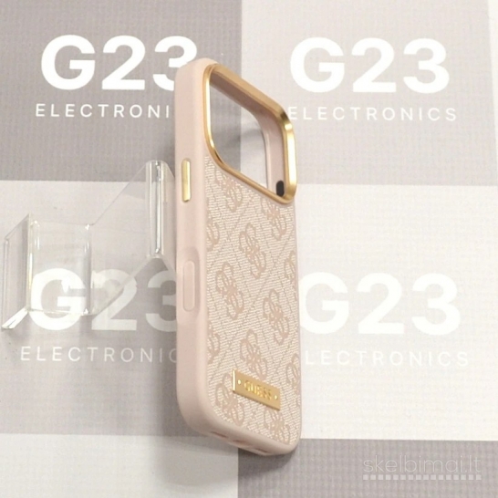 2122 Dėklas GUESS GUHMP17LU4GPRP su MagSafe iPhone 17 Pro