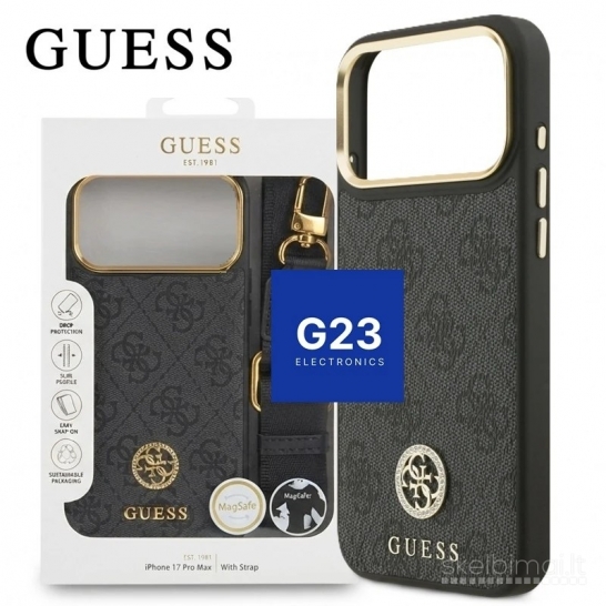 2123 Dėklas GUESS GUHMP17XP4G4DCSK iPhone 17 Pro Max / 18 Pro Max