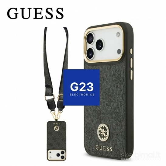 2123 Dėklas GUESS GUHMP17XP4G4DCSK iPhone 17 Pro Max / 18 Pro Max