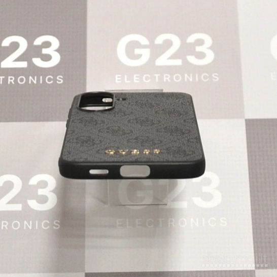 2124 Dėklas GUESS GUHCSA57G4GFGR su 4G raštu Samsung Galaxy A57