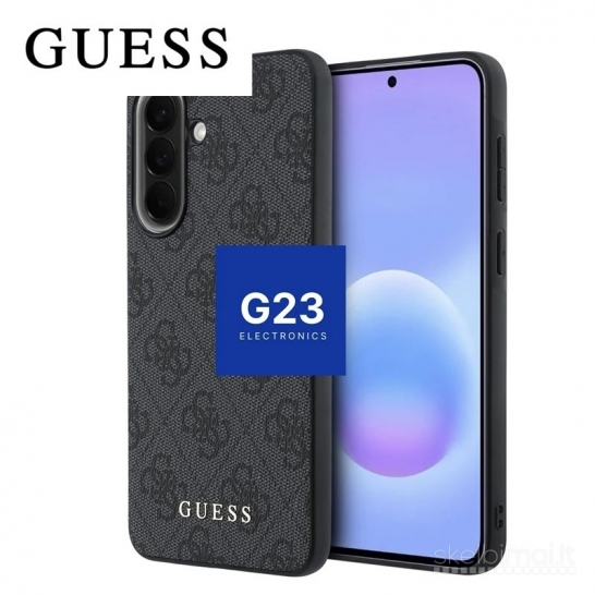 2124 Dėklas GUESS GUHCSA57G4GFGR su 4G raštu Samsung Galaxy A57
