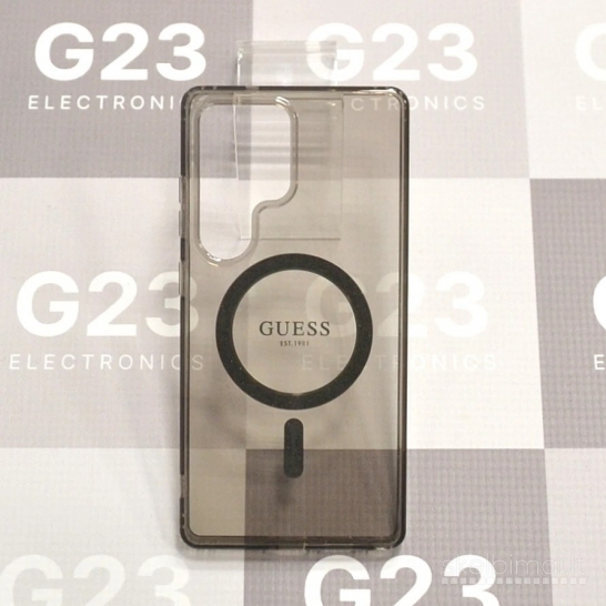 2125 Dėklas GUESS GUHMS25LHFGEREK MagSafe Samsung Galaxy S25 Ultra