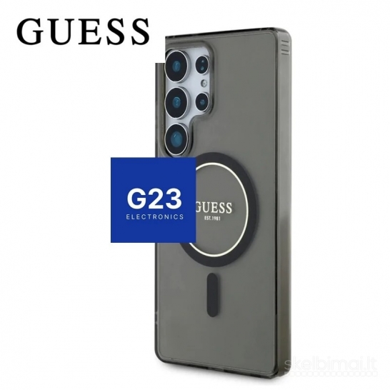 2125 Dėklas GUESS GUHMS25LHFGEREK MagSafe Samsung Galaxy S25 Ultra